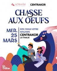 Chasse aux œufs à La Thalie !