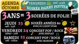 Le mois d'octobre au VandB